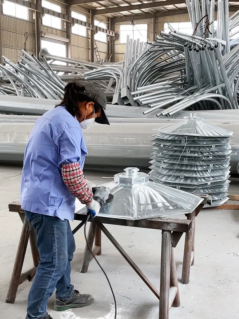 Polish to increase adhesion